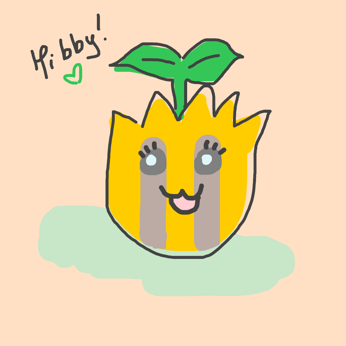 Sunkern drawing by pure-wave-frost