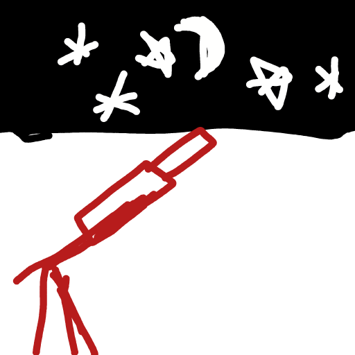 Telescope drawing by coal-mild-peace