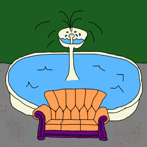Fountain drawing by krissywissy