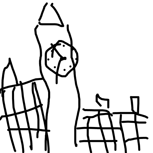 Big Ben drawing by icy-near-bard