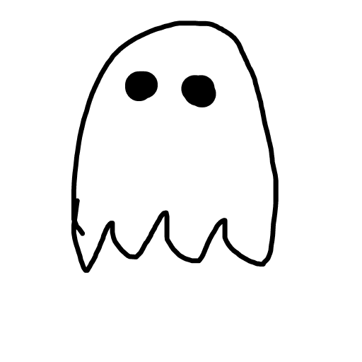 Ghost drawing by louie