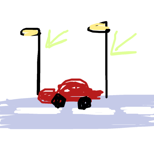 Streetlight drawing by shahadudu