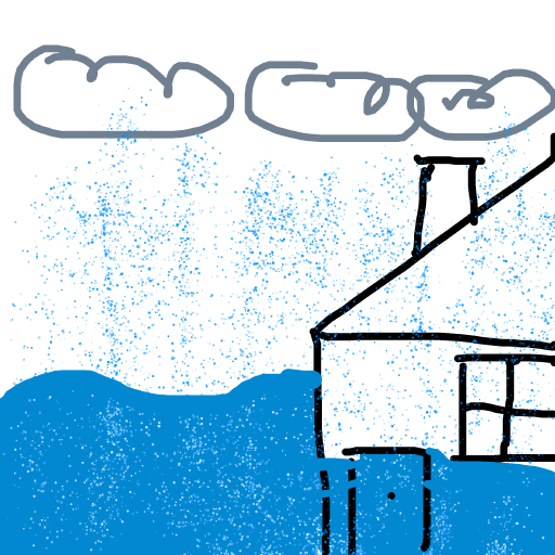 Flood drawing by bia