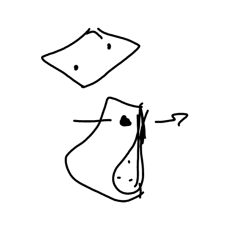 Wormhole drawing by Shew