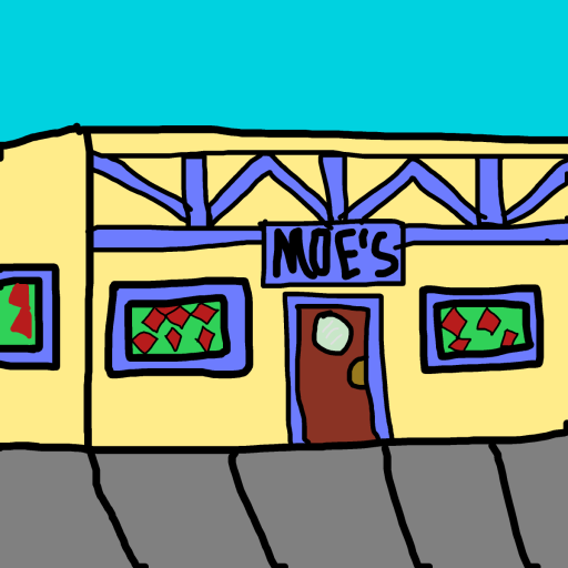 Moe's Tavern drawing by countnicula