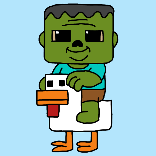 Chicken Jockey drawing by monthra
