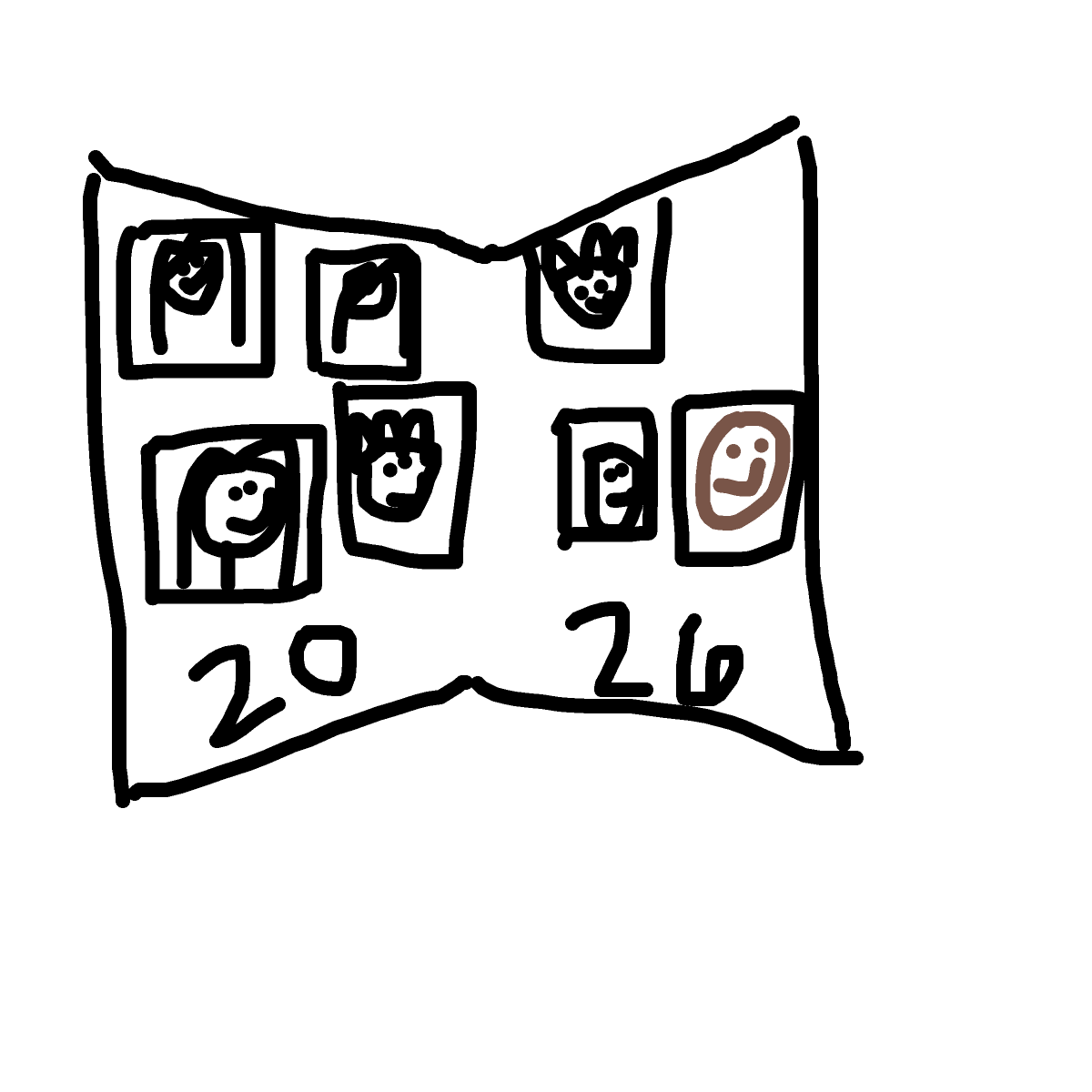 Yearbook drawing by lex