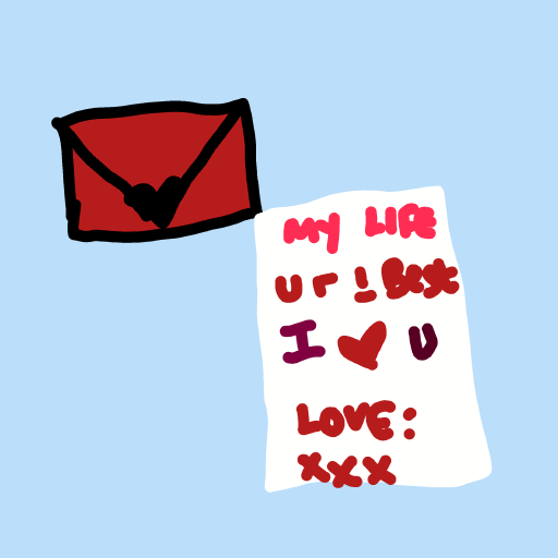 Love Letter drawing by SafiyyaJ