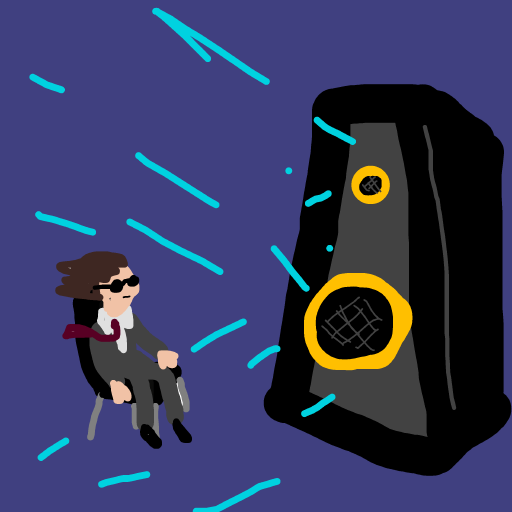 Speaker drawing by knoxy