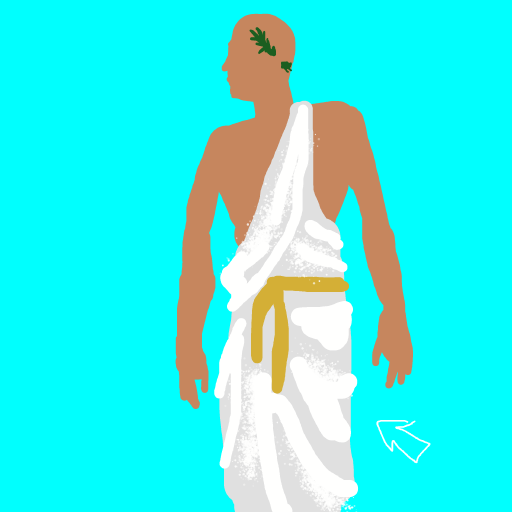 Toga drawing by koko_b_where