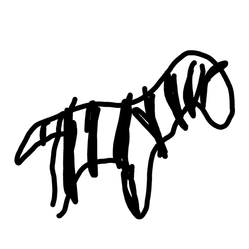 Zebra drawing by open-mega-crown
