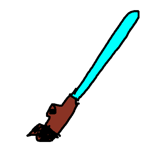 Lightsaber drawing by mikestam195