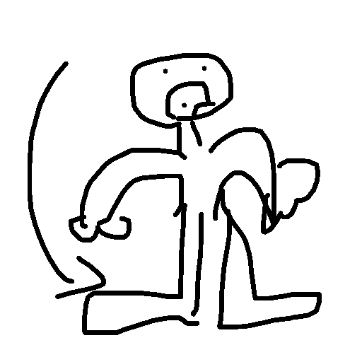 Bigfoot drawing by maite