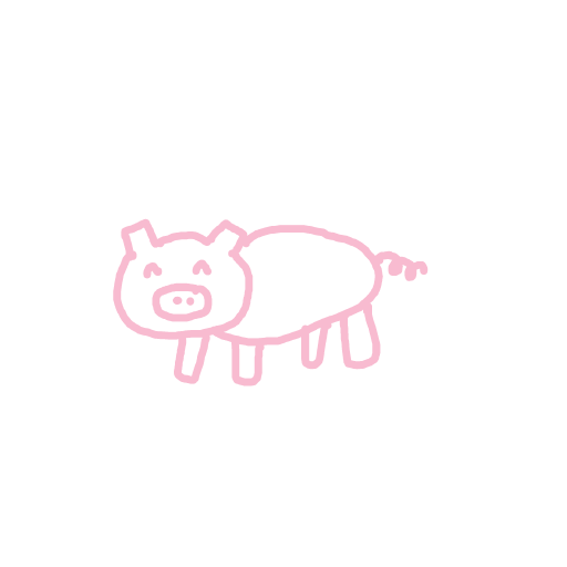 Pig drawing by doublem
