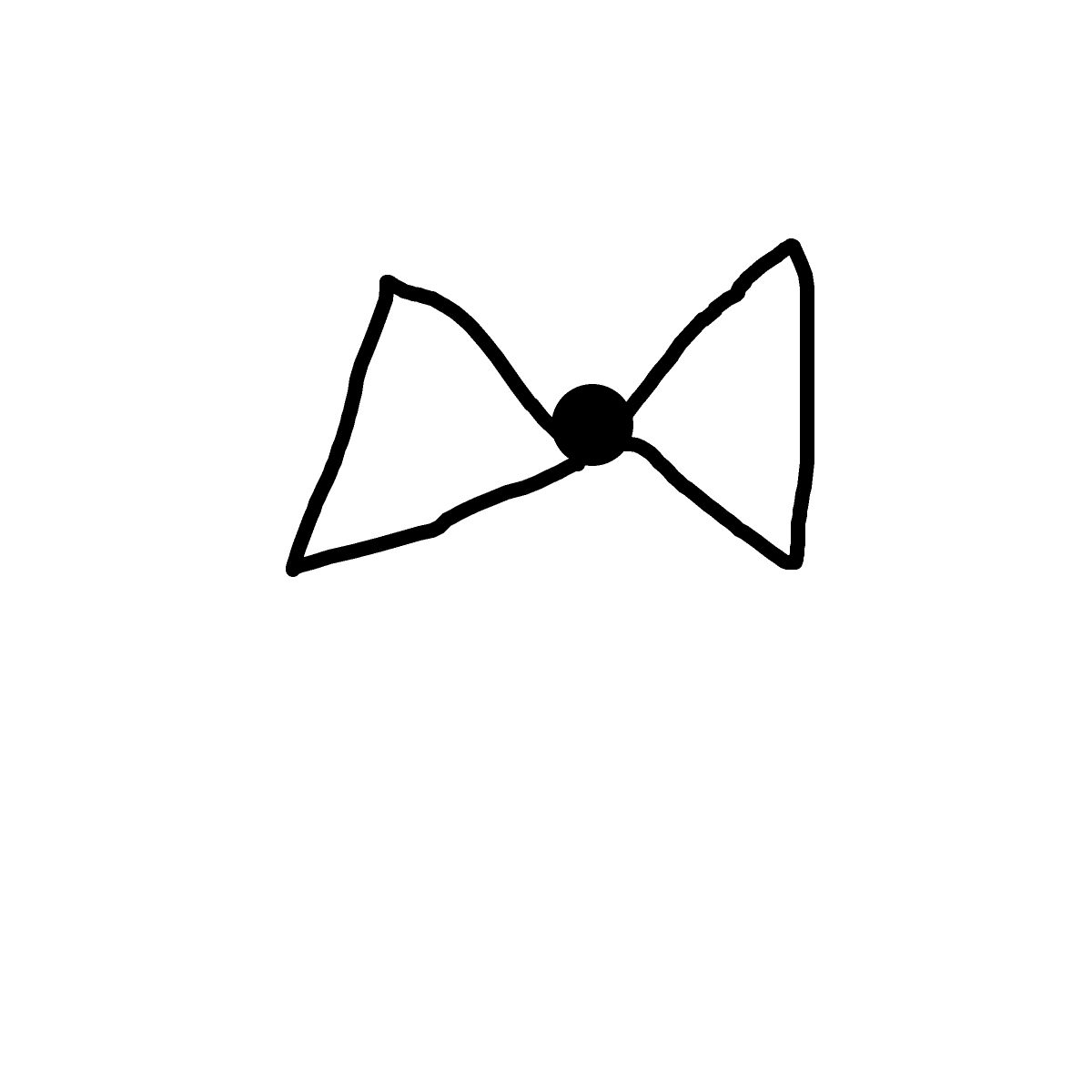 Bowtie drawing by neesh