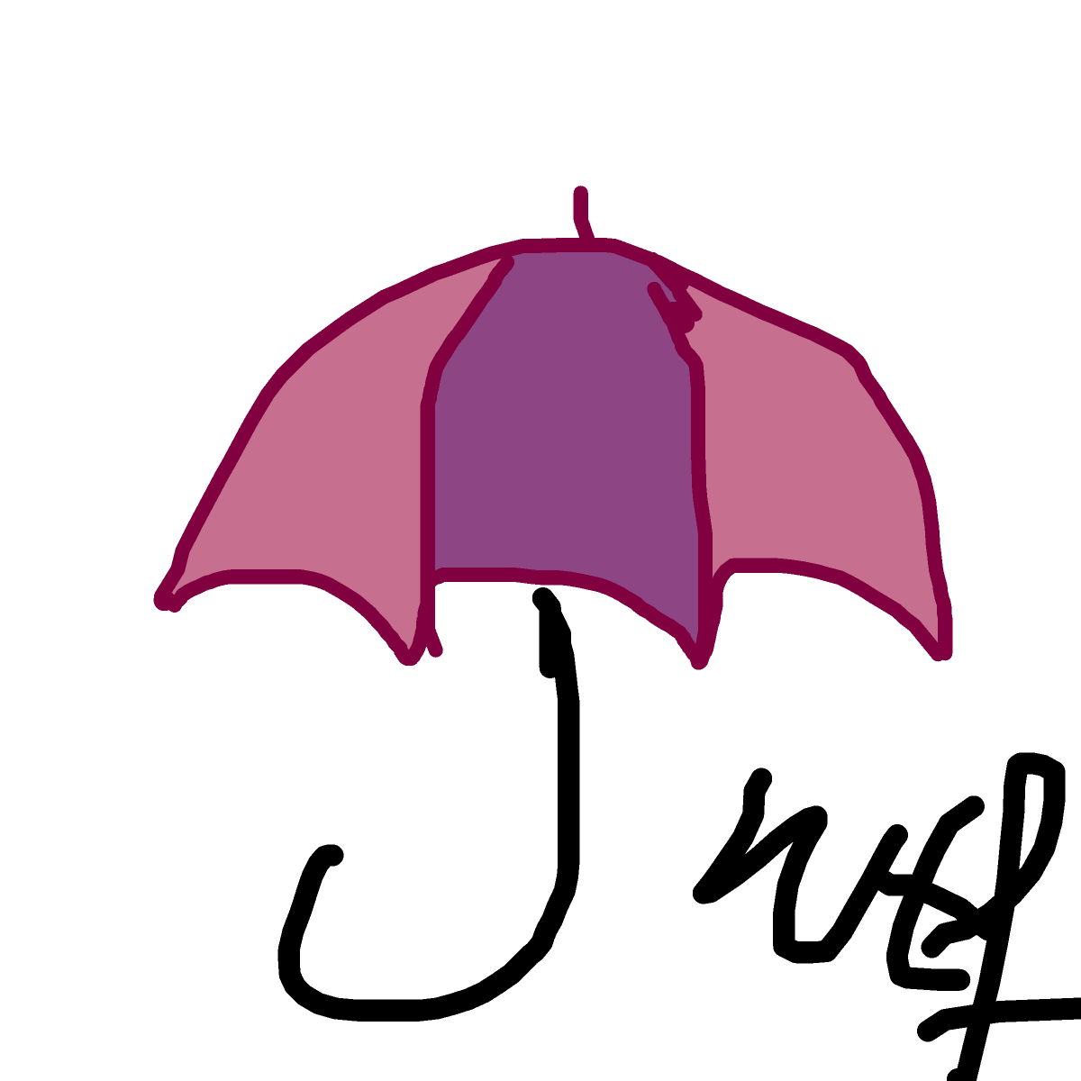 Umbrella drawing by wendyyy