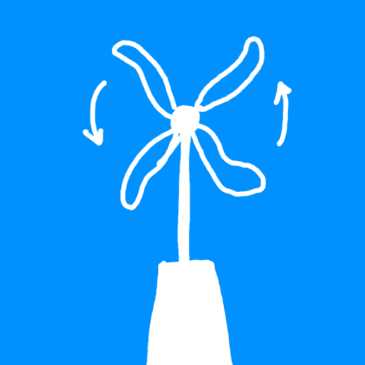 Windmill drawing by doublem