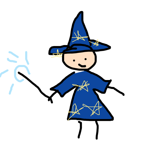 Wizard drawing by wombat