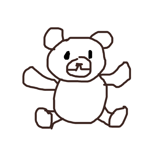 Teddy Bear drawing by honey crisp