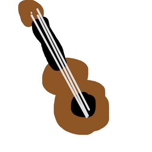 Guitar drawing by knoxy