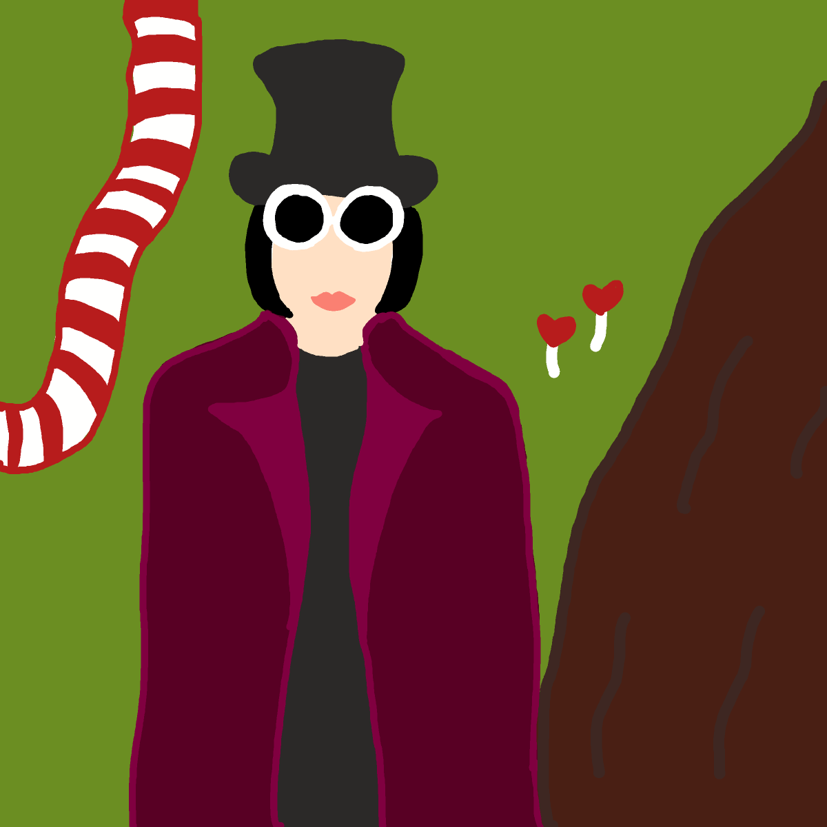 Willy Wonka drawing by marimou
