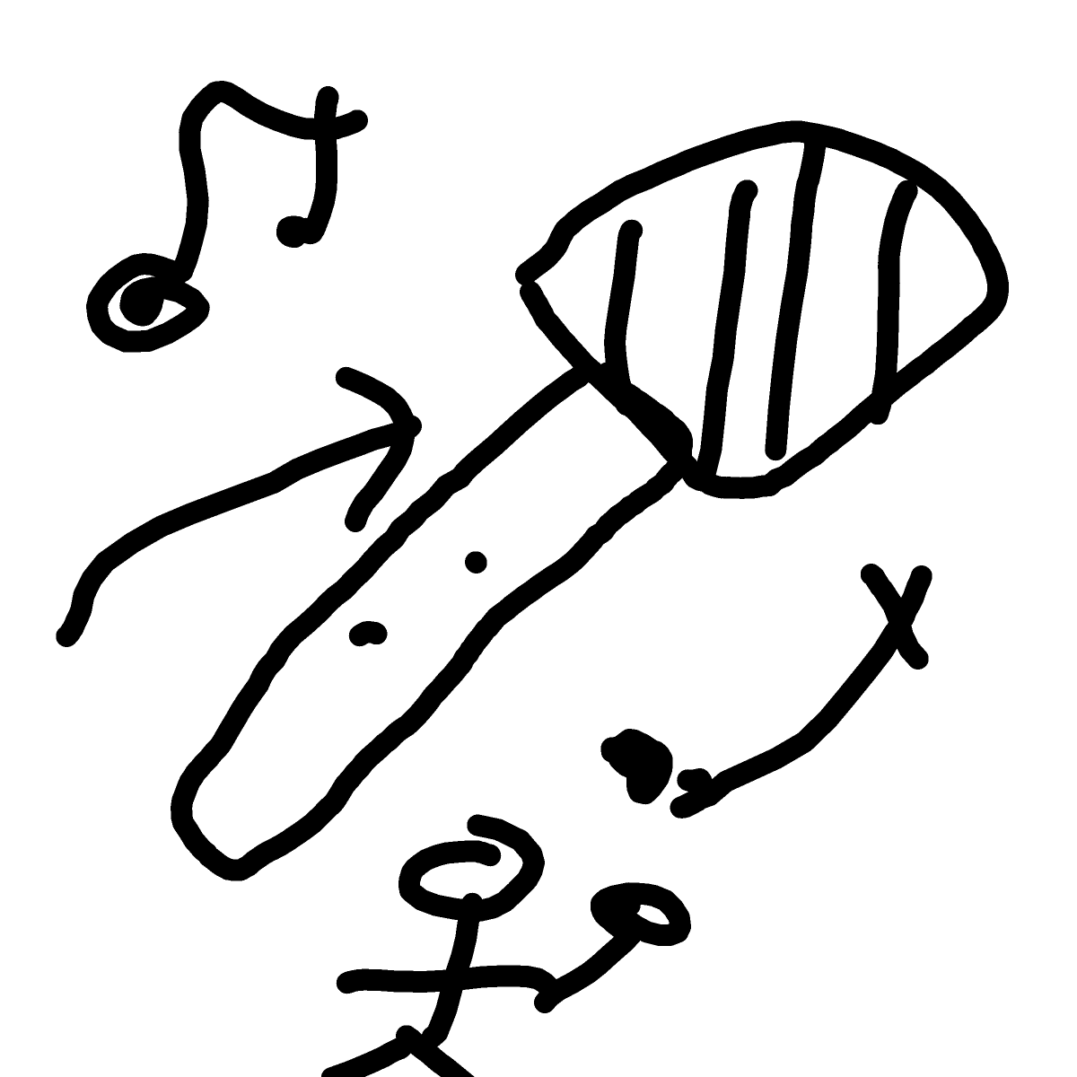 Microphone drawing by sea-wave-artist