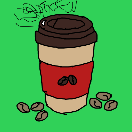 Coffee drawing by dan