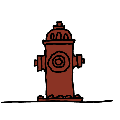 Fire Hydrant drawing by Guardianoflives