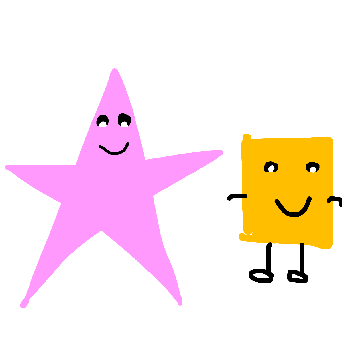 Patrick Star drawing by lex