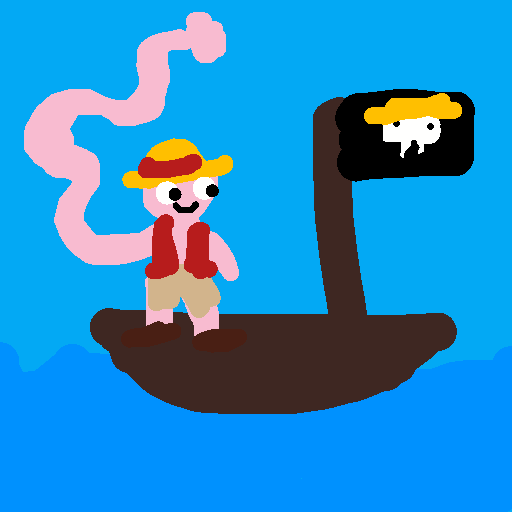 Luffy drawing by jashezilla