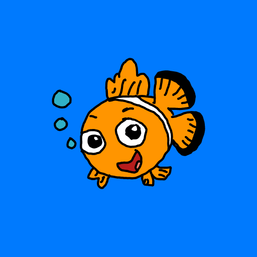 Clownfish drawing by Guardianoflives