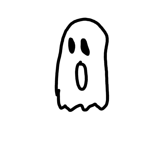 Ghost drawing by Lee the Bee