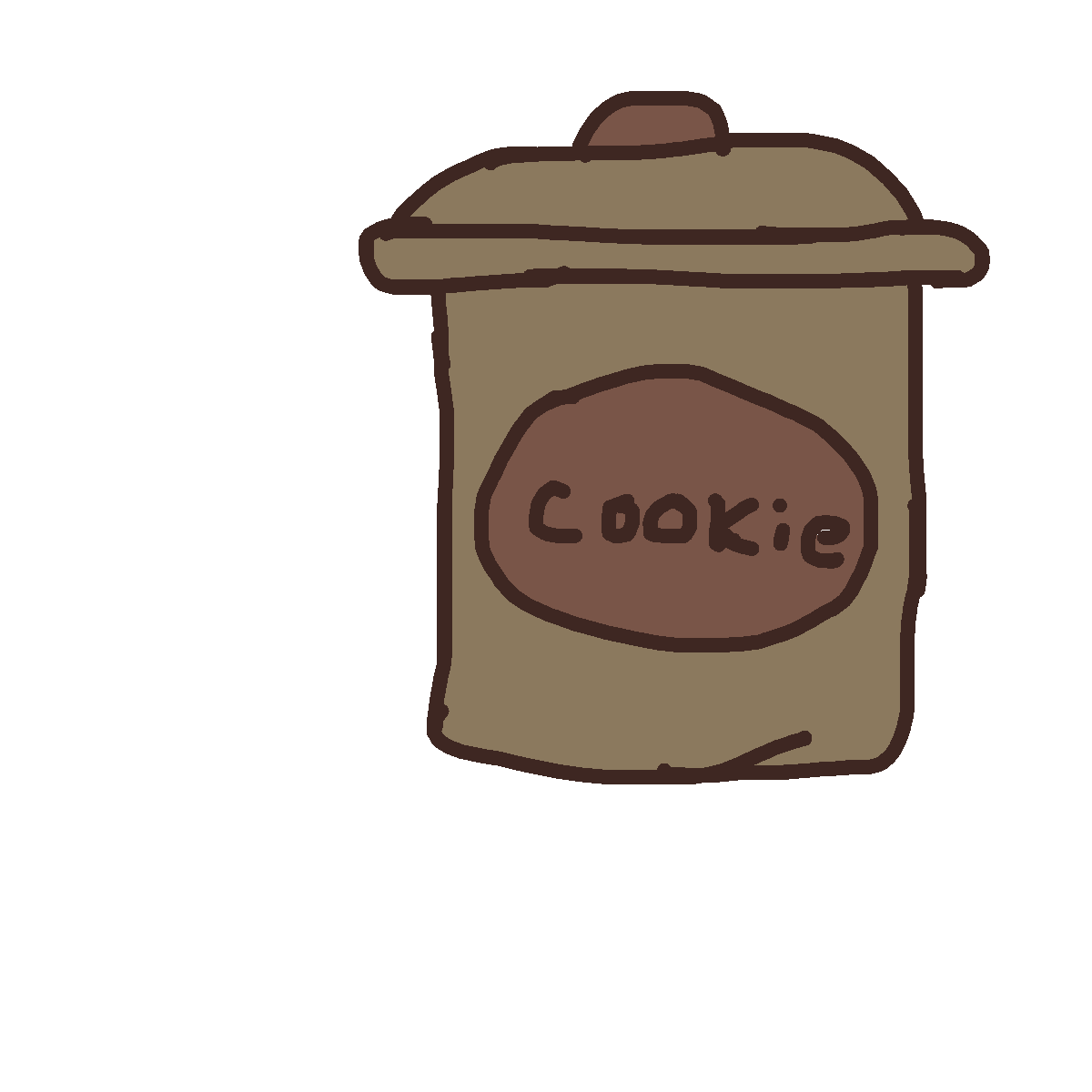 Cookie Jar drawing by kyle