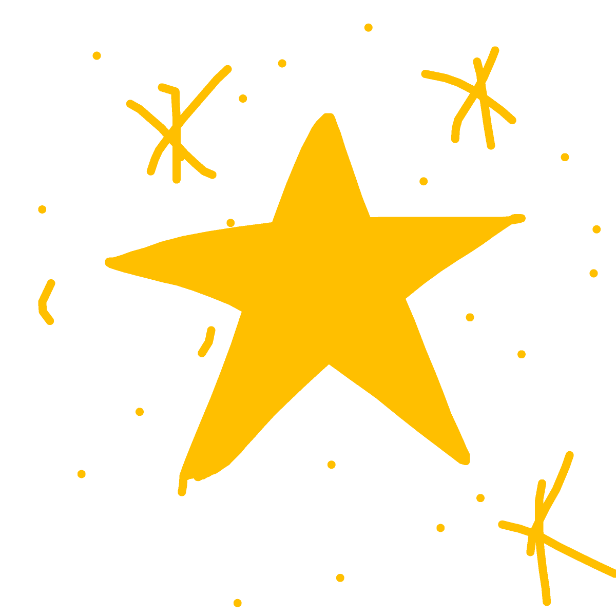 Star drawing by isi