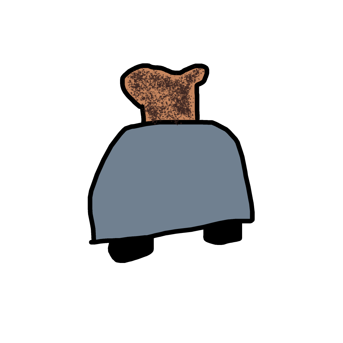 Toast drawing by brianviolin