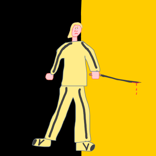Kill Bill drawing by nicodarunia