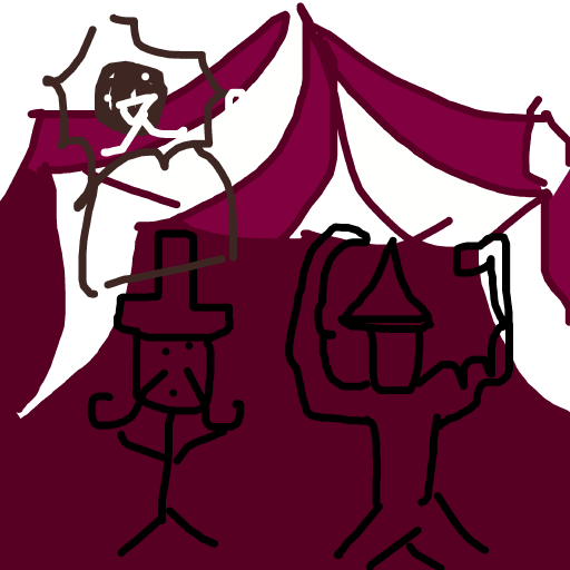 Freak Show drawing by grape-icy-bliss