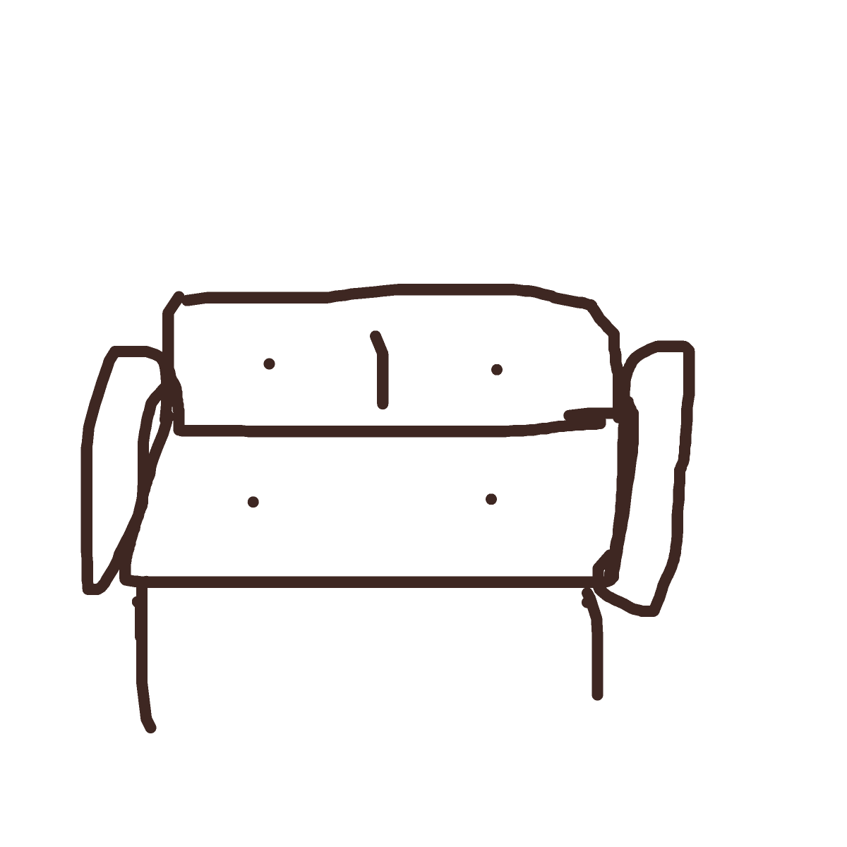 Sofa drawing by ice-pure-realm