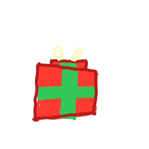 Present drawing by GhoulBeing