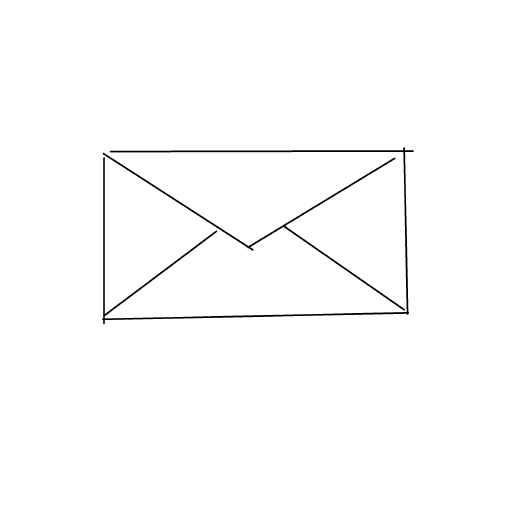 Envelope drawing by Guardianoflives