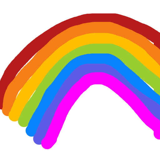 Rainbow drawing by mikestam195
