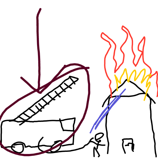 Fire Truck drawing by Nuss