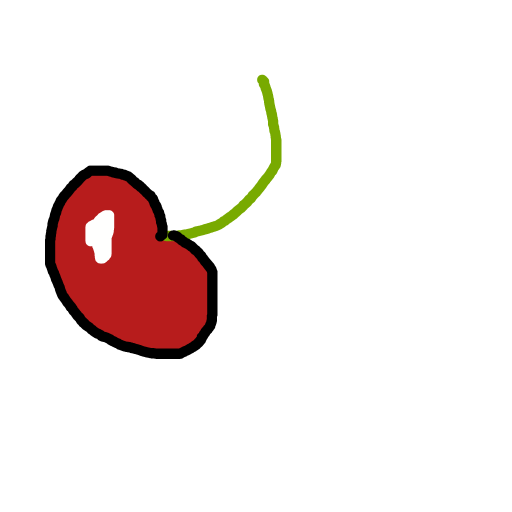 Cherry drawing by mikestam195