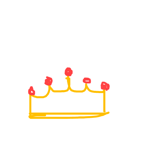 Crown drawing by oxox
