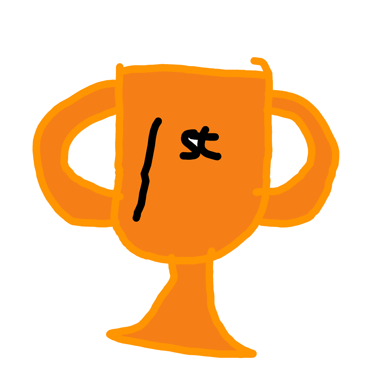 Trophy drawing by sea-wave-artist