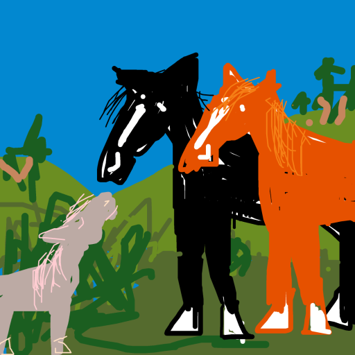 Black Beauty drawing by crisp-steel-quest