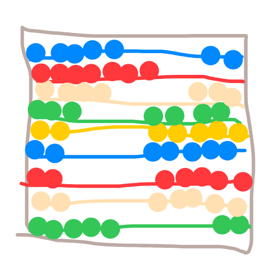 Abacus drawing by rare-huge-ninja