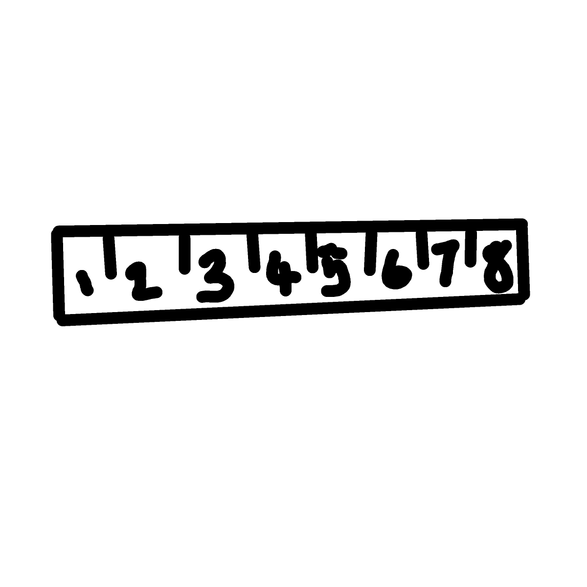 Ruler drawing by Megs