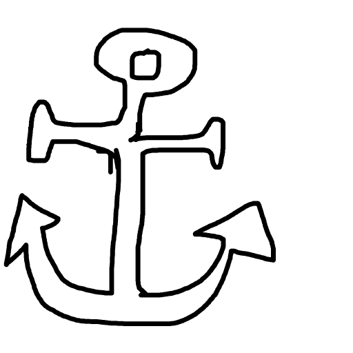 Anchor drawing by mikestam195