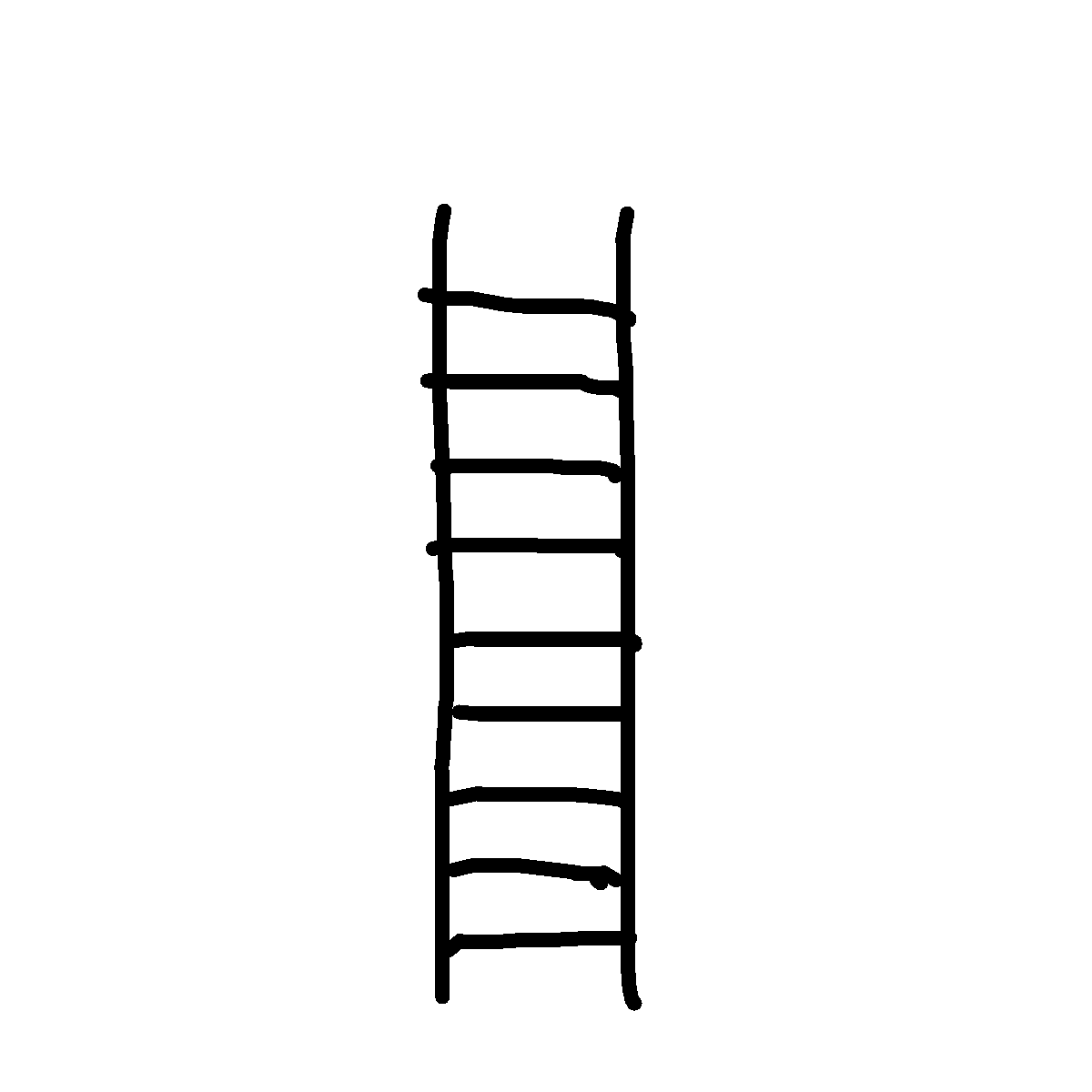 Ladder drawing by color-olive-web